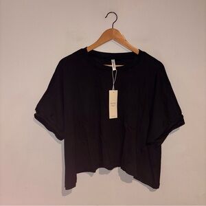 Dokotoo Black Slouchy T-Shirt Sz S